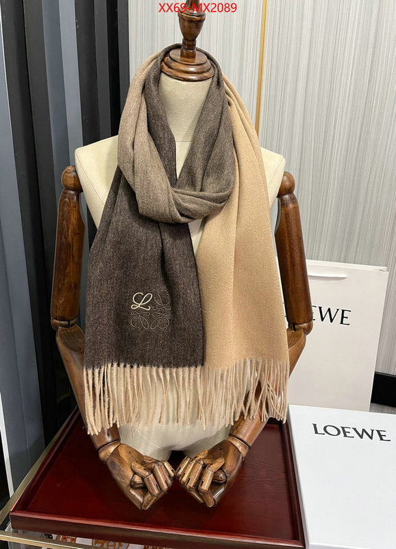 Scarf-Loewe 2023 perfect replica designer ID: MX2089 $: 69USD