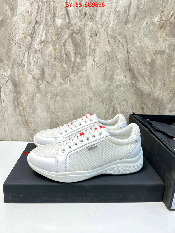Men shoes-Prada 1:1 replica wholesale ID: SG9836 $: 155USD