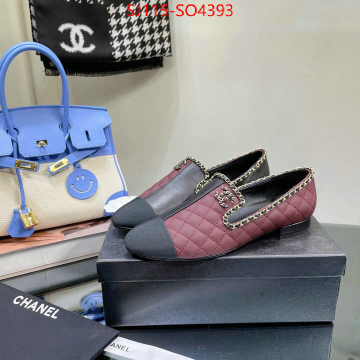 Women Shoes-Chanel high quality designer replica ID: SO4393 $: 115USD