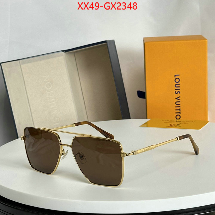 Glasses-LV top fake designer ID: GX2348 $: 49USD