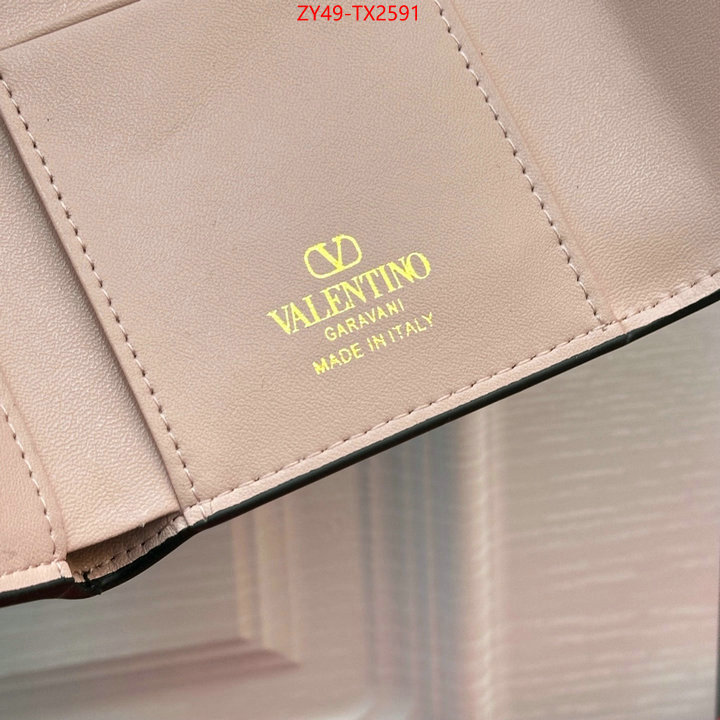 Valentino Bags(4A)-Wallet unsurpassed quality ID: TX2591 $: 49USD,