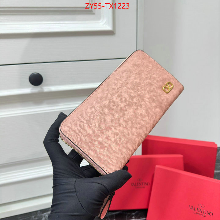 Valentino Bags(4A)-Wallet what best replica sellers ID: TX1223 $: 55USD,