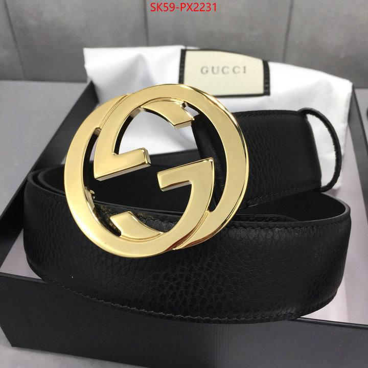 Belts-Gucci fashion designer ID: PX2231 $: 59USD