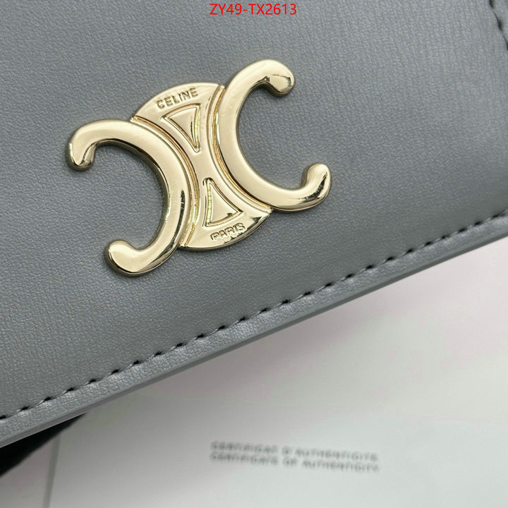 CELINE Bags(4A)-Wallet best fake ID: TX2613 $: 49USD,