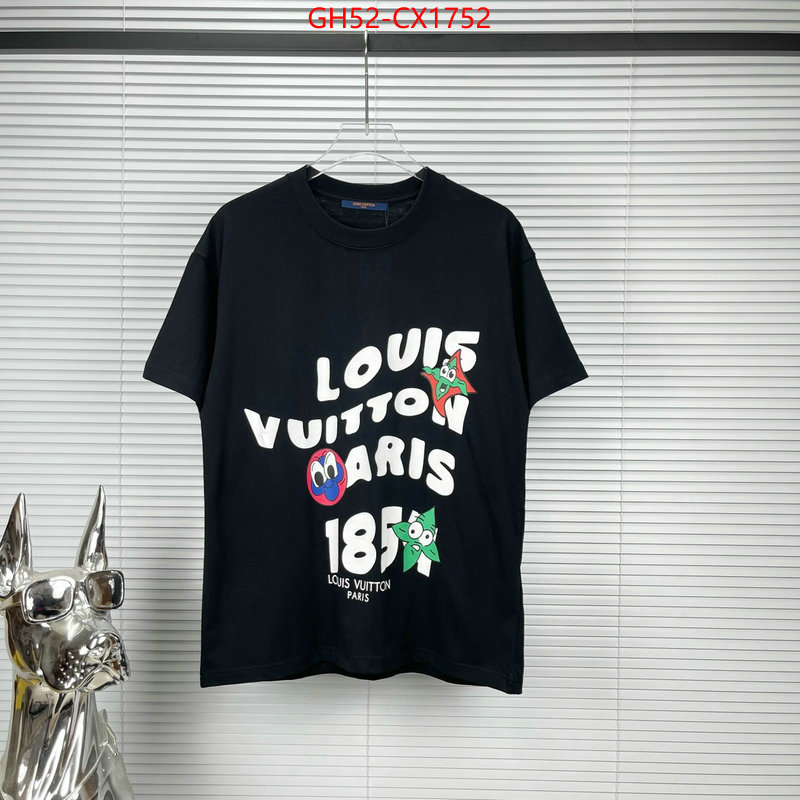 Clothing-LV wholesale replica ID: CX1752 $: 52USD