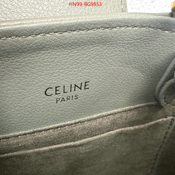 CELINE Bags(4A)-Handbag how to buy replica shop ID: BG9853 $: 99USD,