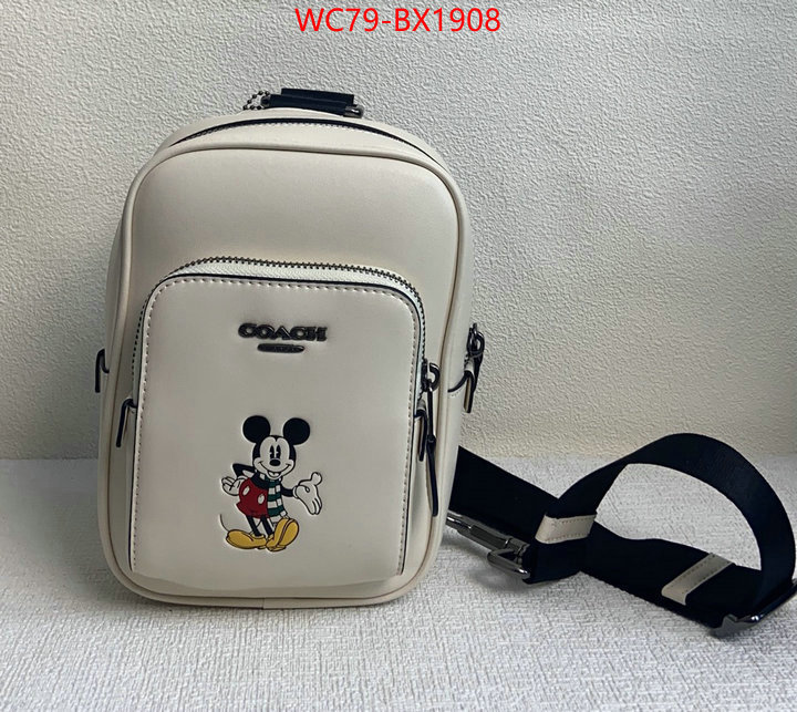 Coach Bags(4A)-Belt Bag-Chest Bag-- buy 2023 replica ID: BX1908 $: 79USD,
