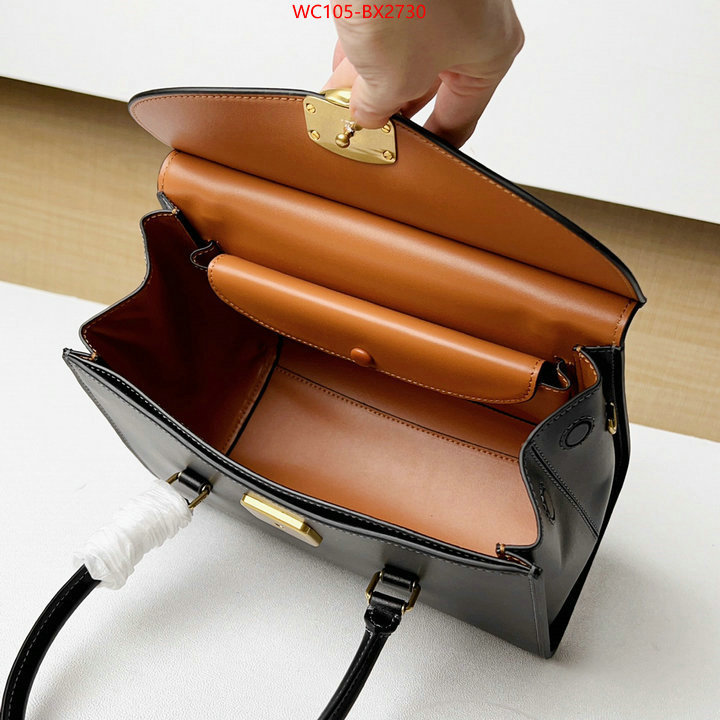 Coach Bags(4A)-Handbag- the best quality replica ID: BX2730 $: 105USD,