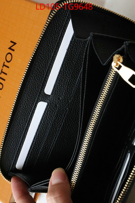 LV Bags(TOP)-Wallet high quality replica ID: TG9648 $: 105USD,