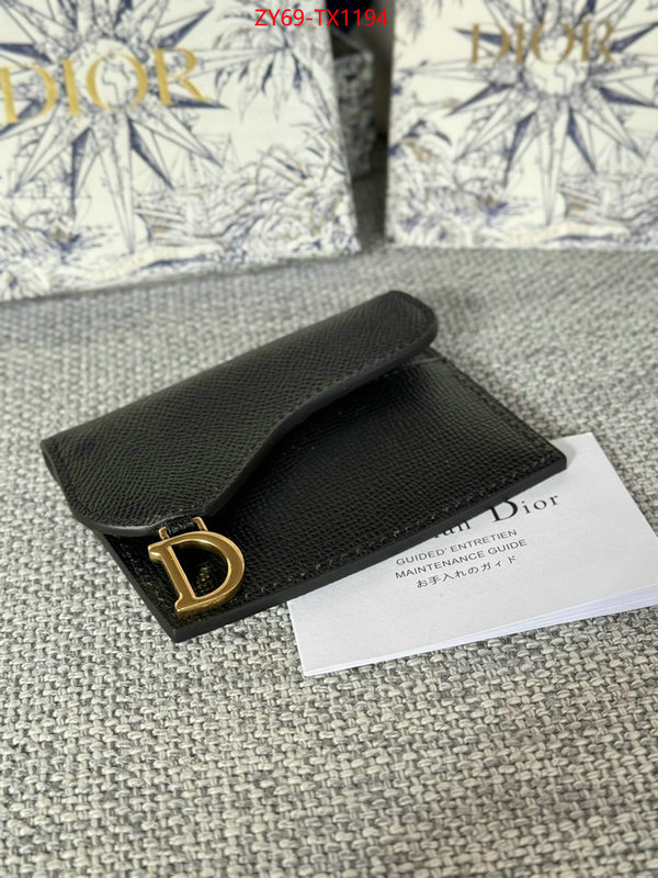 Dior Bags(4A)-Wallet- the best ID: TX1194 $: 69USD,