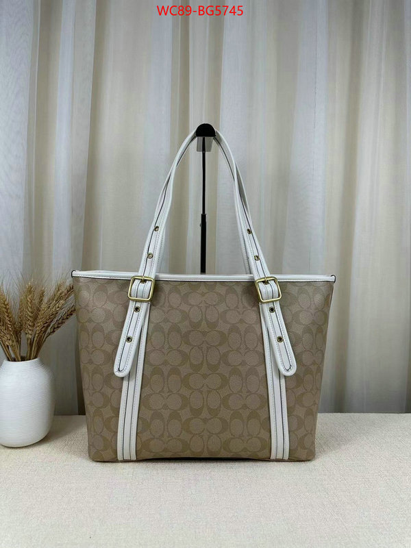 Coach Bags(4A)-Tote- online sale ID: BG5745 $: 89USD,