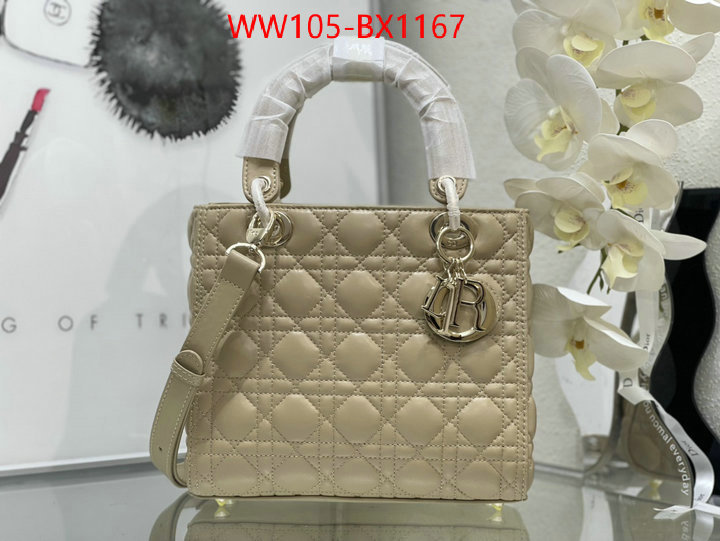 Dior Bags(4A)-Lady- high quality 1:1 replica ID: BX1167 $: 105USD,