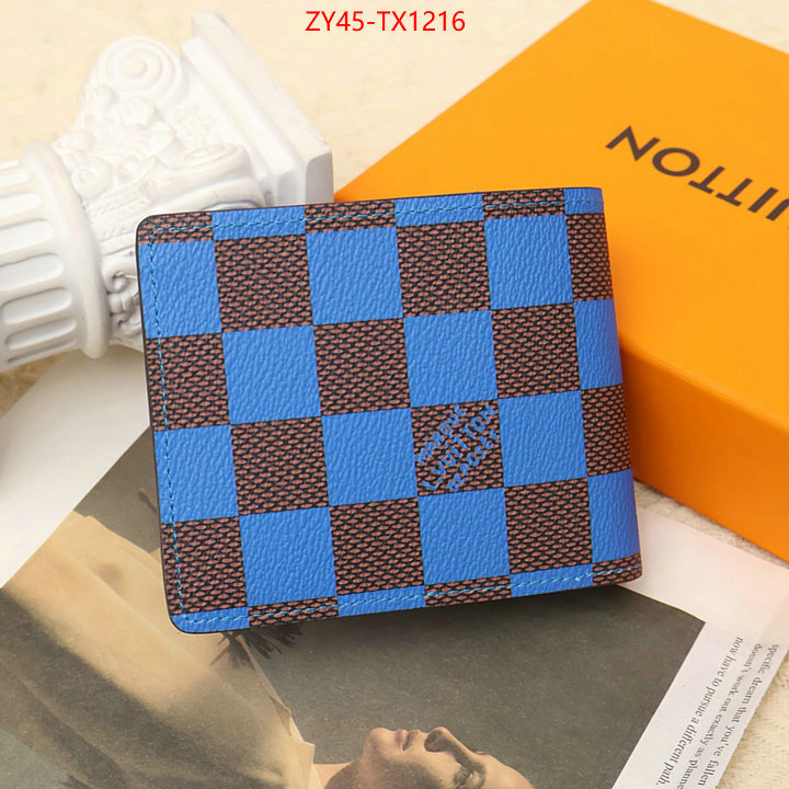 LV Bags(4A)-Wallet buy replica ID: TX1216 $: 45USD,