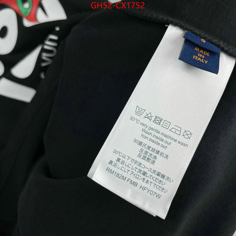 Clothing-LV wholesale replica ID: CX1752 $: 52USD