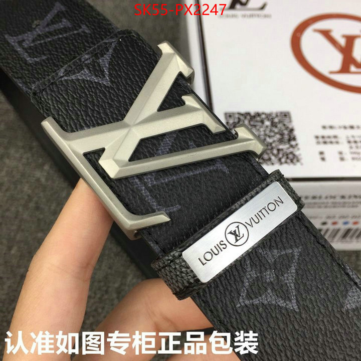 Belts-LV 2023 replica wholesale cheap sales online ID: PX2247 $: 55USD