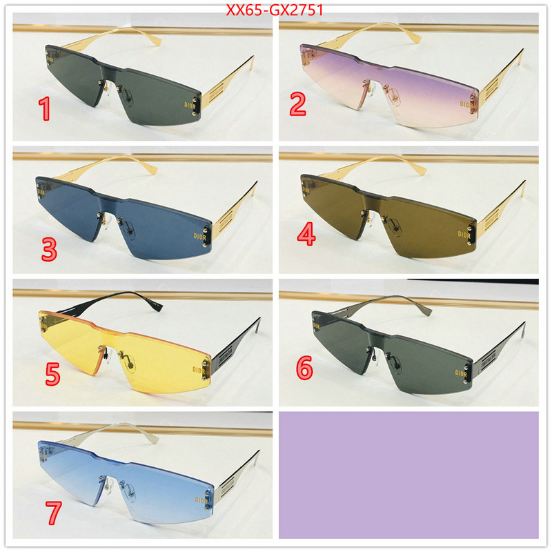 Glasses-Dior buy the best replica ID: GX2751 $: 65USD