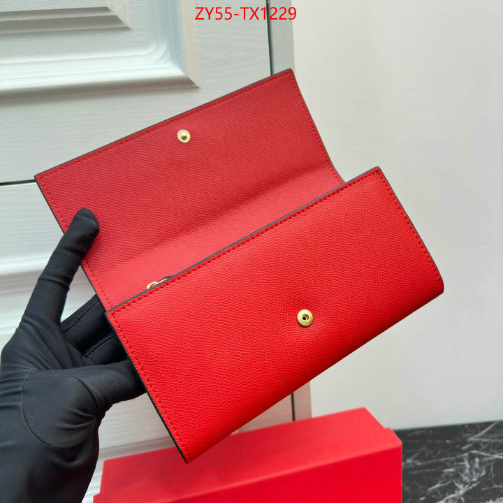 Valentino Bags(4A)-Wallet aaaaa quality replica ID: TX1229 $: 55USD,