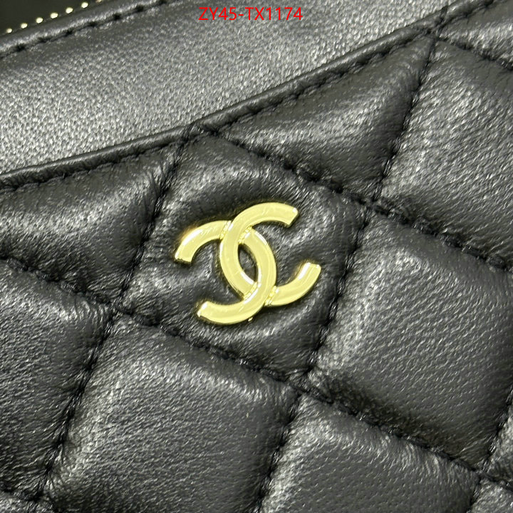 Chanel Bags(4A)-Wallet- what is a 1:1 replica ID: TX1174 $: 45USD,