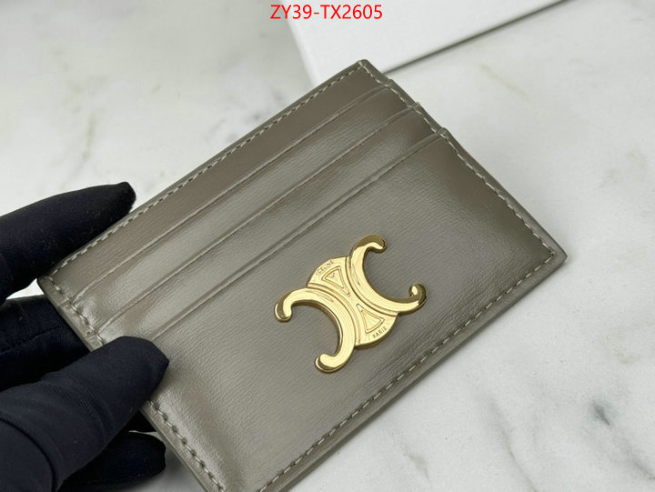 CELINE Bags(4A)-Wallet high quality happy copy ID: TX2605 $: 39USD,