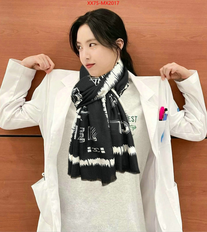 Scarf-Chanel luxury cheap ID: MX2017 $: 75USD