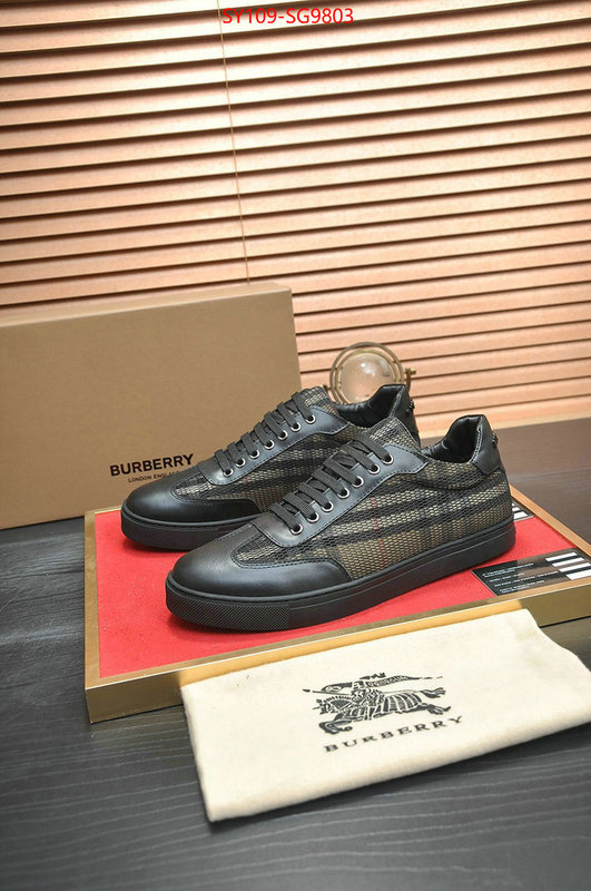 Men Shoes-Burberry buy cheap replica ID: SG9803 $: 109USD