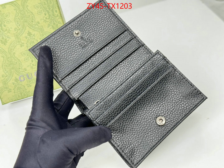 Gucci Bags(4A)-Wallet- high quality perfect ID: TX1203 $: 45USD,