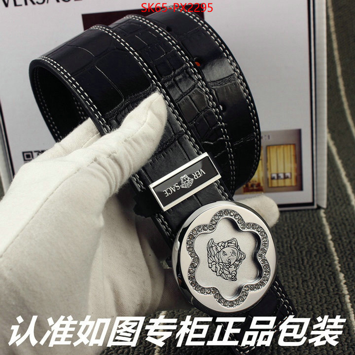 Belts-Versace can you buy knockoff ID: PX2295 $: 65USD