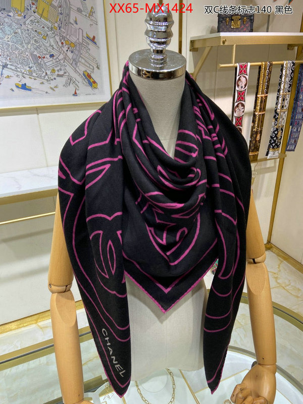 Scarf-Chanel replica online ID: MX1424 $: 65USD