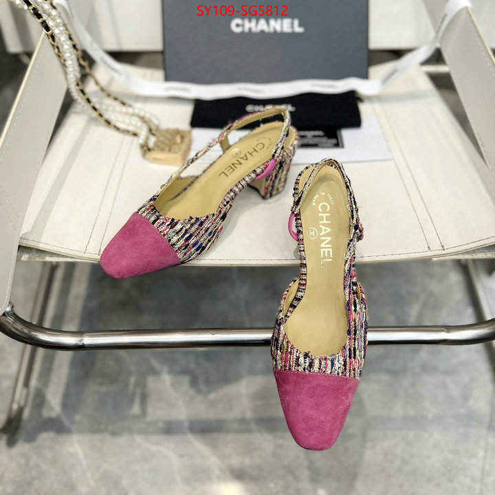 Women Shoes-Chanel fake designer ID: SG5812 $: 109USD