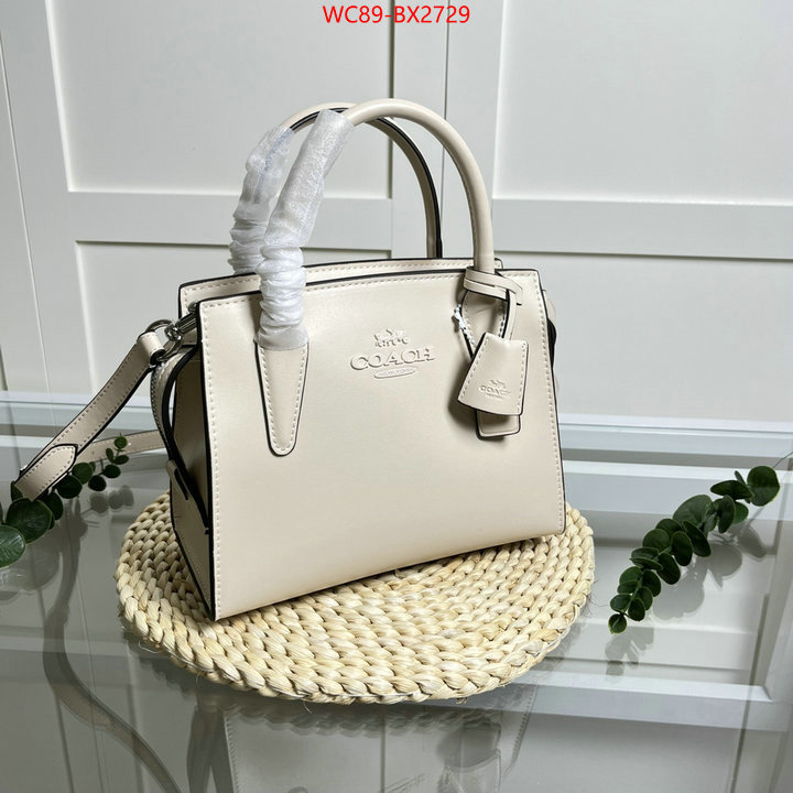 Coach Bags(4A)-Diagonal website to buy replica ID: BX2729 $: 89USD,