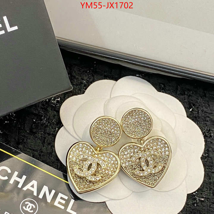 Jewelry-Chanel best quality replica ID: JX1702 $: 55USD