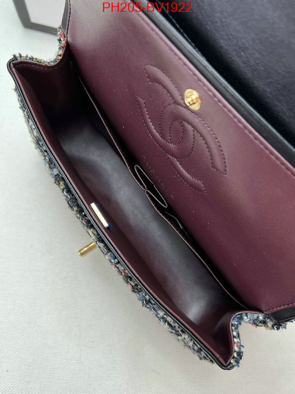 Chanel Bags(TOP)-Diagonal- wholesale imitation designer replicas ID: BV1922 $: 205USD,