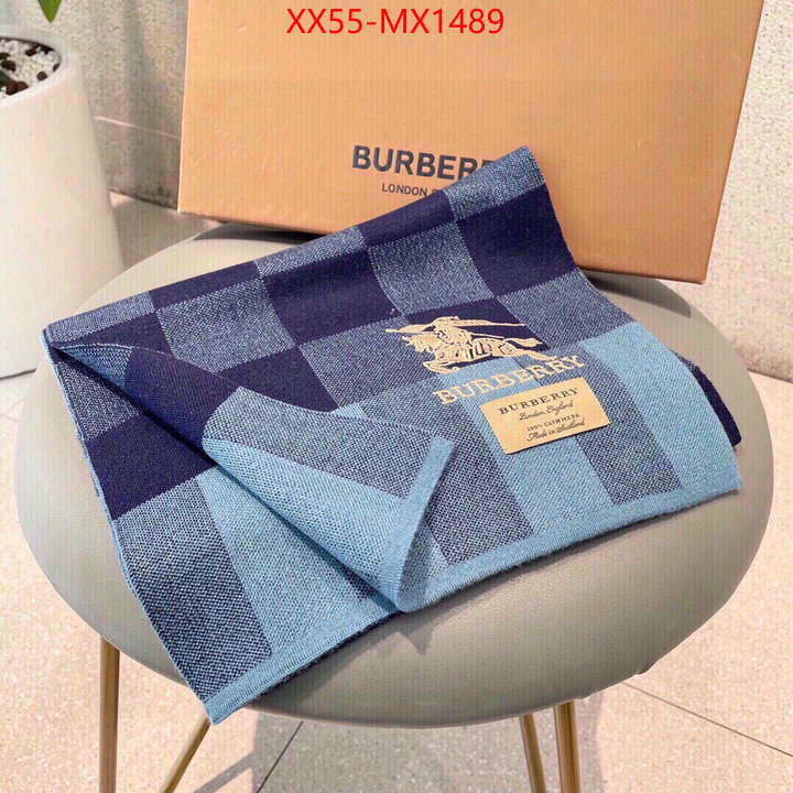 Scarf-Burberry fashion designer ID: MX1489 $: 55USD