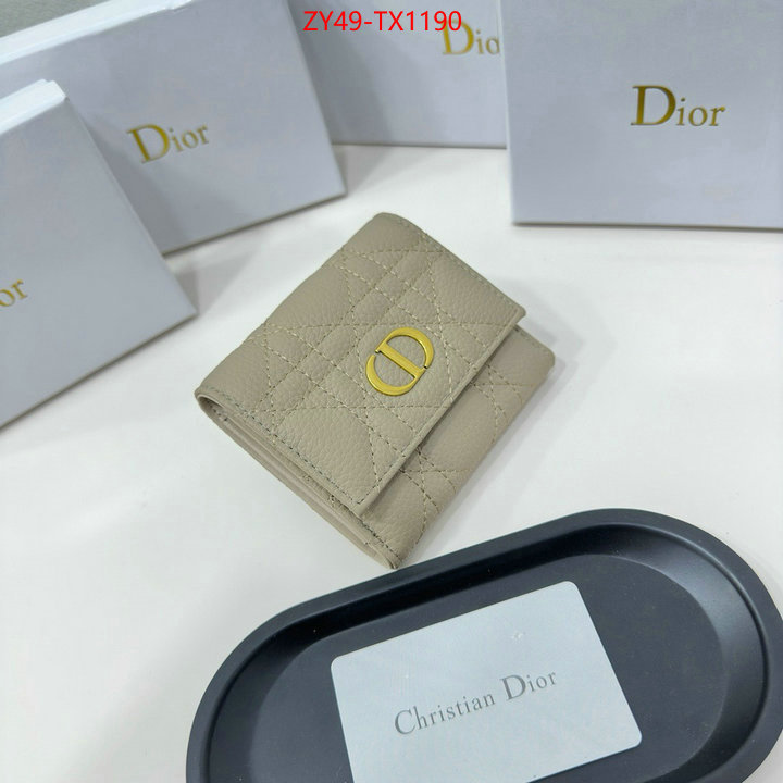 Dior Bags(4A)-Wallet- online from china designer ID: TX1190 $: 49USD,