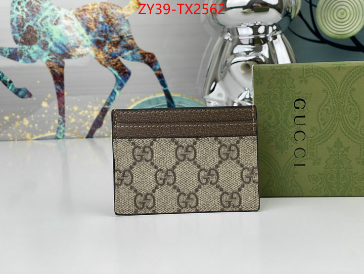 Gucci Bags(4A)-Wallet- store ID: TX2562 $: 39USD,