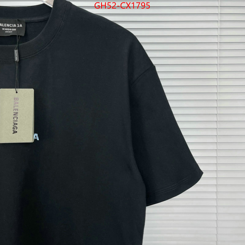 Clothing-Balenciaga aaaaa quality replica ID: CX1795 $: 52USD