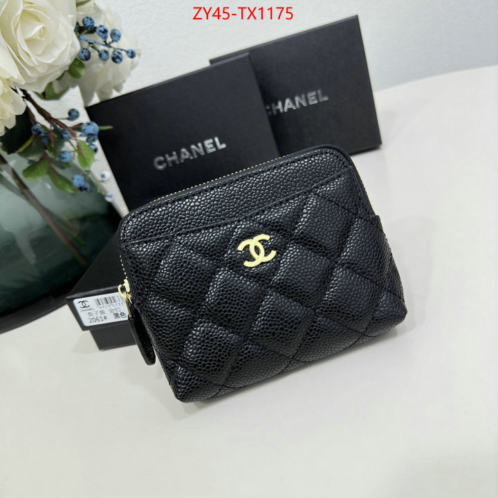 Chanel Bags(4A)-Wallet- wholesale designer shop ID: TX1175 $: 45USD,