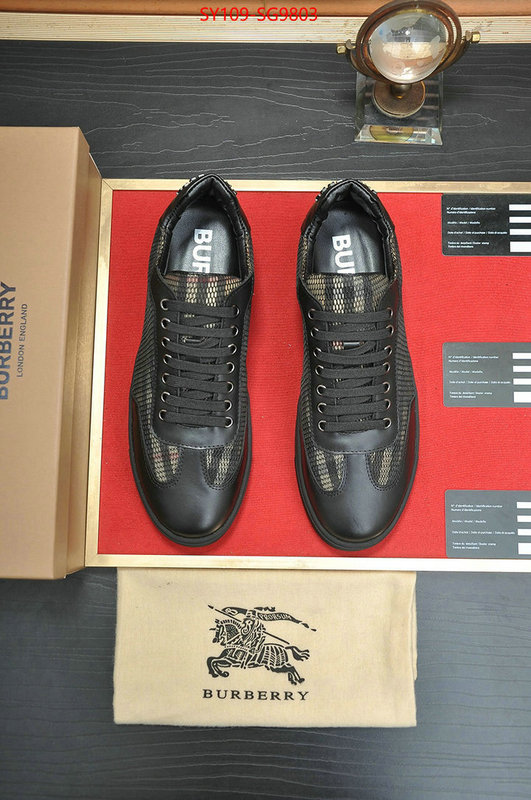 Men Shoes-Burberry buy cheap replica ID: SG9803 $: 109USD