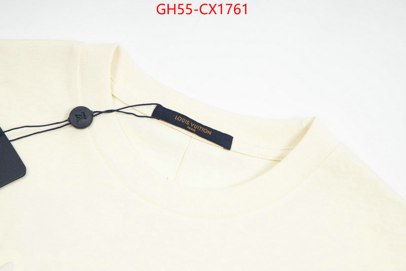 Clothing-LV replica sale online ID: CX1761 $: 55USD