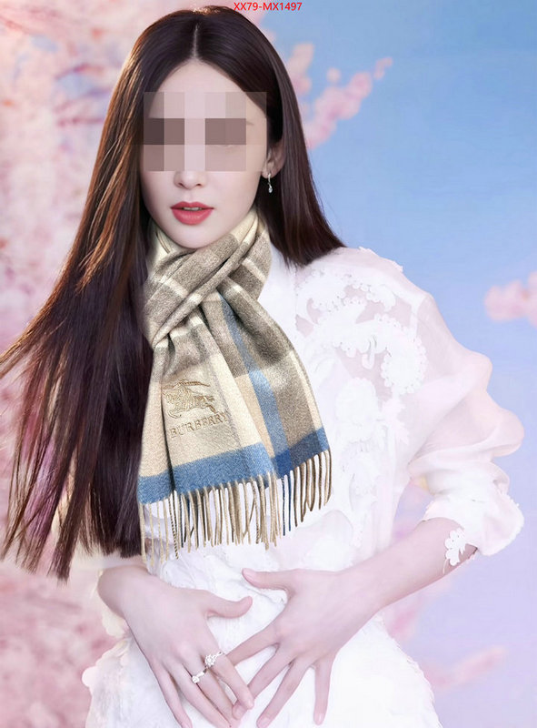 Scarf-Burberry cheap replica designer ID: MX1497 $: 79USD