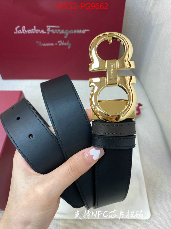 Belts-Ferragamo top quality fake ID: PG9662 $: 52USD