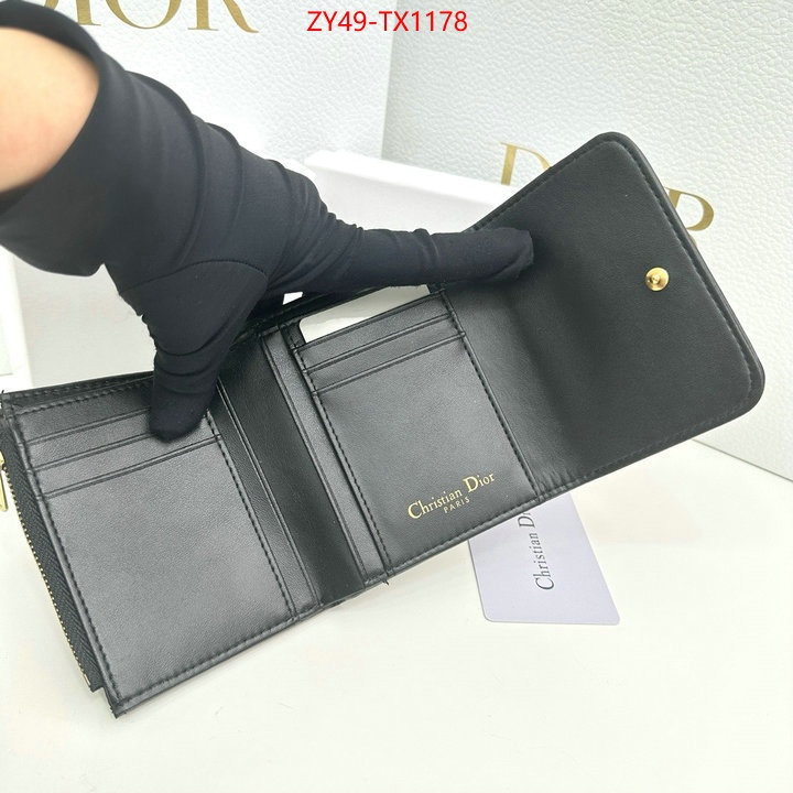 Dior Bags(4A)-Wallet- where to buy replicas ID: TX1178 $: 49USD,