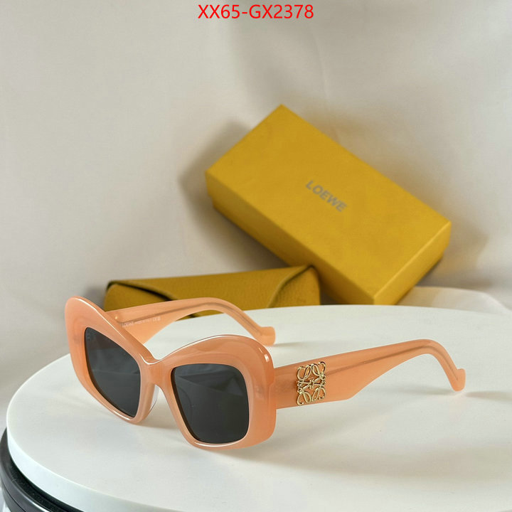 Glasses-Loewe highest quality replica ID: GX2378 $: 65USD