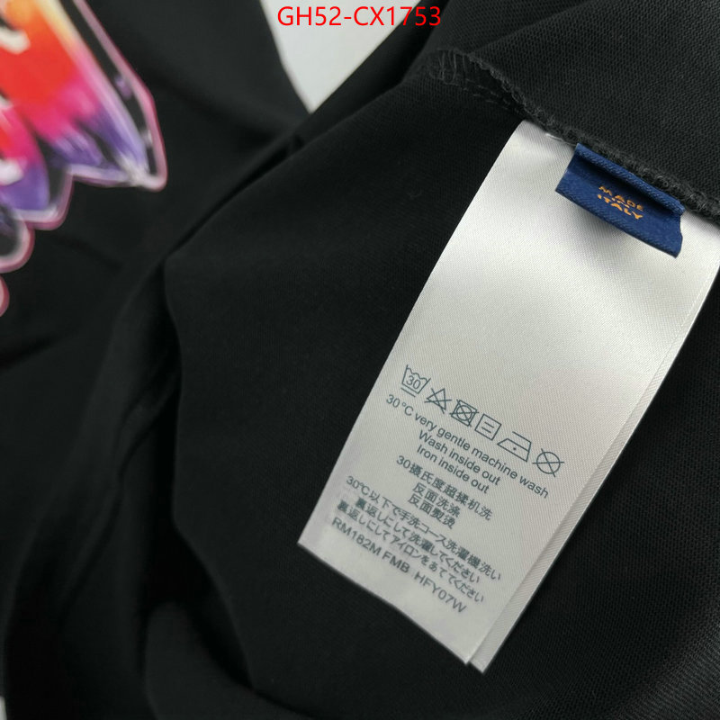 Clothing-LV is it illegal to buy ID: CX1753 $: 52USD