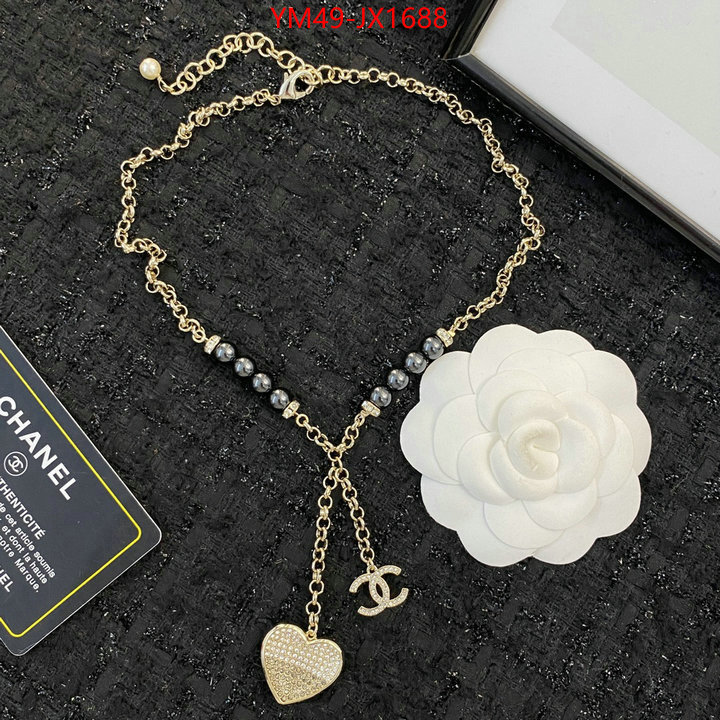 Jewelry-Chanel cheap ID: JX1688 $: 49USD