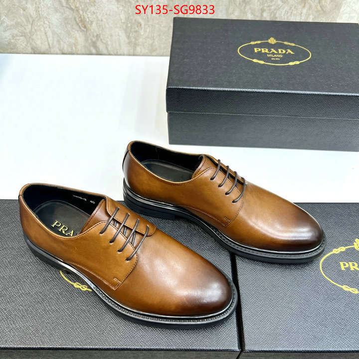 Men shoes-Prada where quality designer replica ID: SG9833 $: 135USD