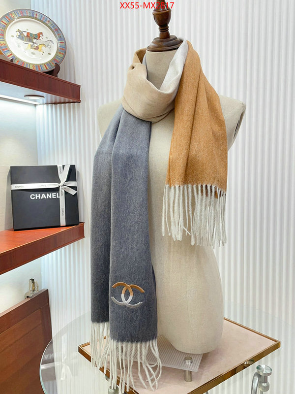 Scarf-Chanel designer replica ID: MX2817 $: 55USD