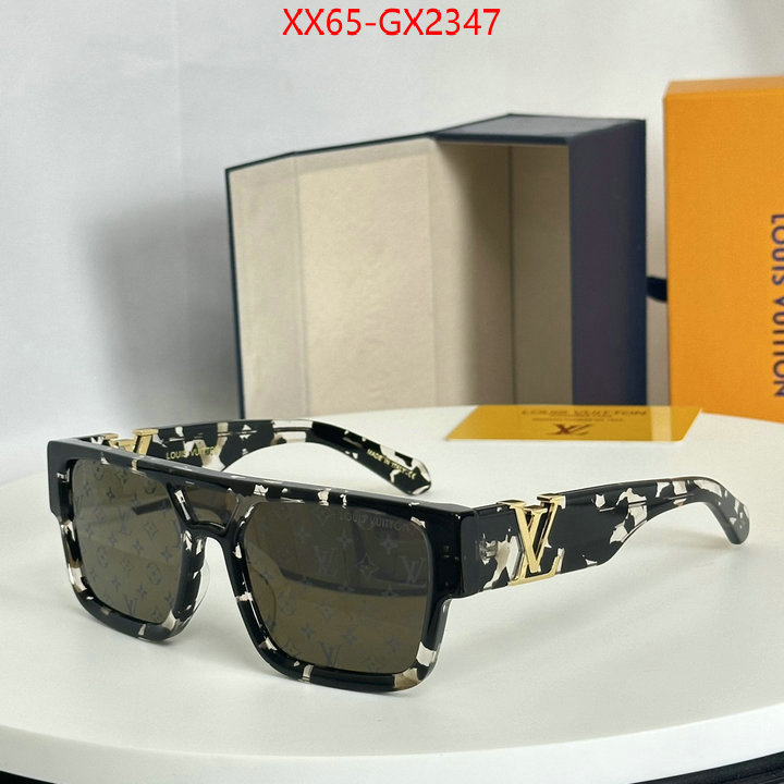 Glasses-LV best quality fake ID: GX2347 $: 65USD
