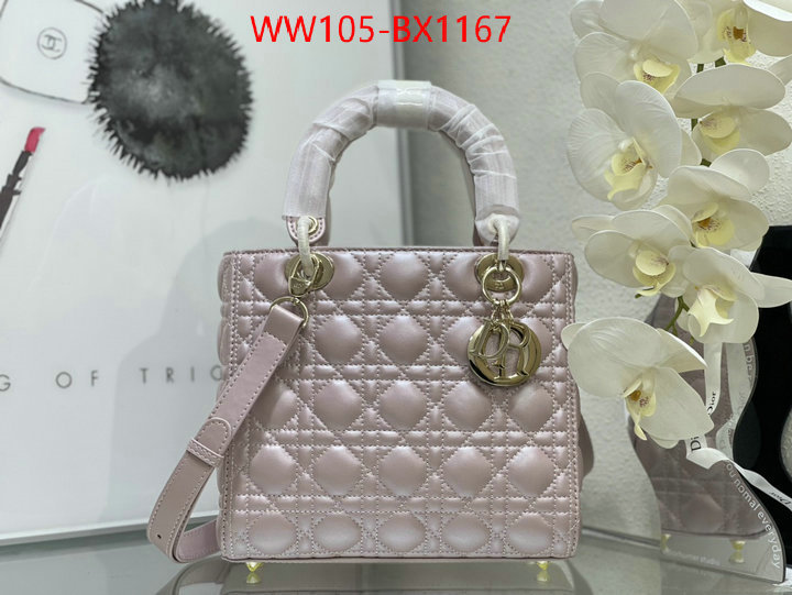 Dior Bags(4A)-Lady- high quality 1:1 replica ID: BX1167 $: 105USD,