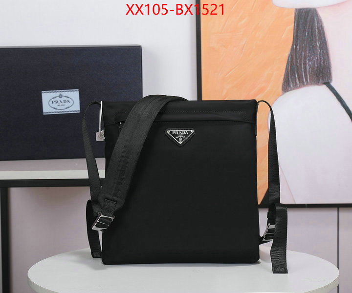 Prada Bags (4A)-Diagonal- 7 star replica ID: BX1521 $: 105USD,